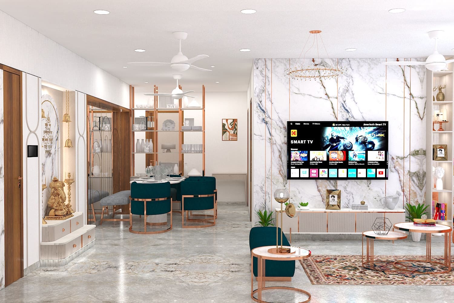 Mr Ashok Patil Home Interior Project | Trance Interiors Image